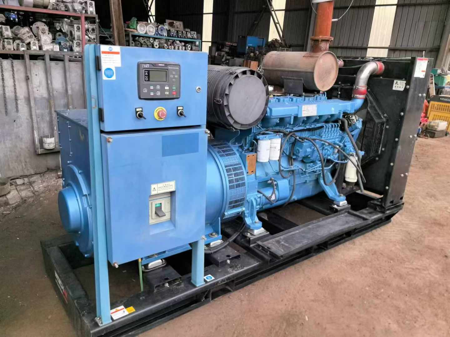 镜湖500kW 柴油发电机组可带动设备功率的计算公式是什么？