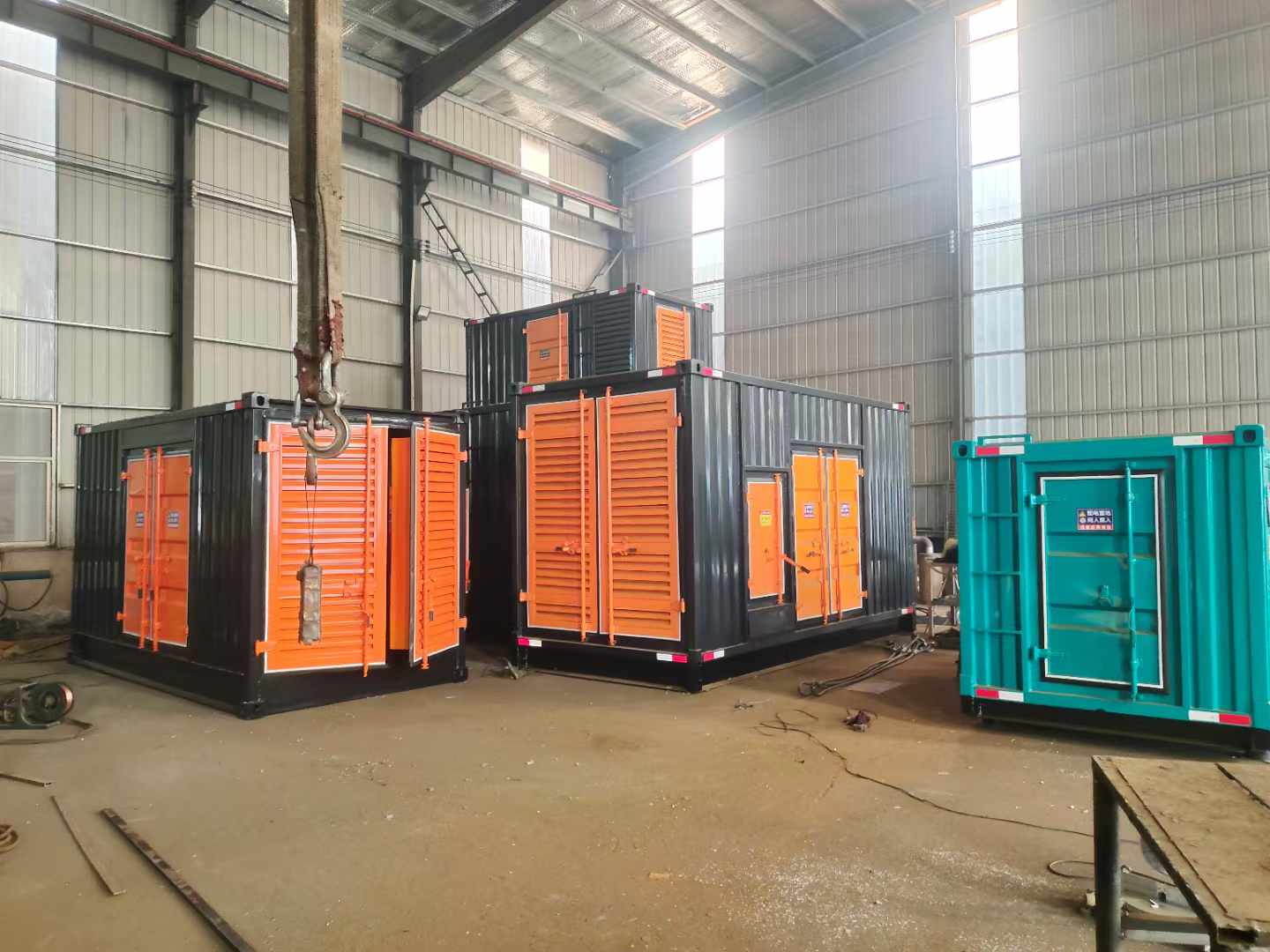 镜湖500kw柴油发电机组可以带动多少功率设备？
